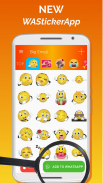 Big Emoji sticker for WhatsApp screenshot 0