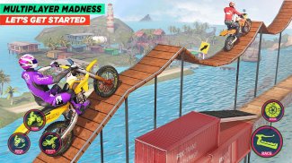 Thực Xe đạp Stunt Đi xe 3D - TKN Trò chơi screenshot 0