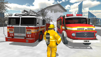 Fire Truck Rescue Simulator screenshot 5