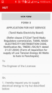 Smart Trichy TNEB Application form for Hut service screenshot 1