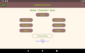 ENGLISH CONDITIONAL SENTENCES screenshot 13