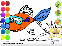 coloração livro peixe screenshot 10