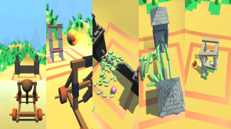 Hit the brick: catapult game screenshot 7
