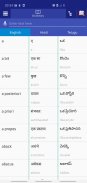 Hindi Telugu Dictionary screenshot 1