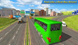 Modern City Bus Parking Games screenshot 1