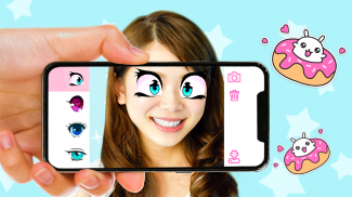 Anime face maker 👀👄❤️ screenshot 0