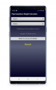 Pipe Insulation Weight Calcula screenshot 2