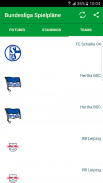 Fixtures for Bundesliga screenshot 2