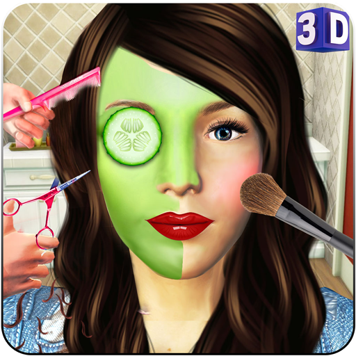 Beleza salão spa 3D Maquiagem & corte cabelo jogos - Download do APK para  Android