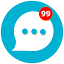 Free Messenger: All social network Manager Icon