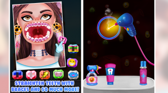 Dentist ASMR Salon Doll Games screenshot 18