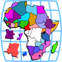 Afrique, carte, Puzzle icon