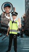 Kids Police Suit Photo Editor screenshot 1