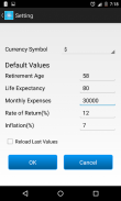 Retirement Planner screenshot 3