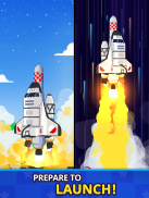 Rocket Star - Império Espacial screenshot 9