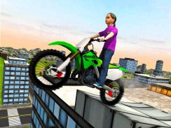 Kinder Motorrad Stunt Rider 3D screenshot 13