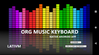 ORG music keyboard screenshot 0