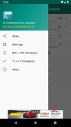 Air Conditioner Size Calculator screenshot 2