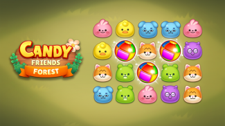 Candy Friends Forest : Match 3 screenshot 2