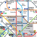 Madrid Subway Map Icon