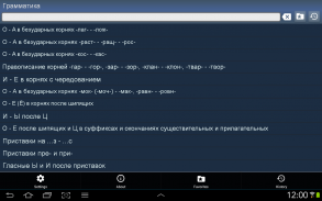 Грамматика русского языка screenshot 1