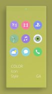 COLOR™ Theme | Premium Lime 🎨Design For XPERIA screenshot 3