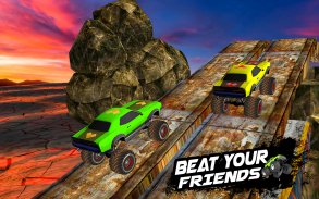 Mega Ramp Monster Truck Гоночные игры screenshot 3