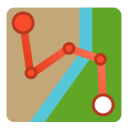 Trackino - GPS Record your tracks Icon