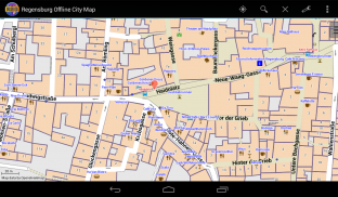 Regensburg Offline City Map screenshot 5