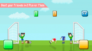 Funny Soccer - 2 Player Games screenshot 3