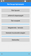 Étel Recept Nyilvántartó screenshot 4