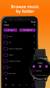 NavMusic - Wear OS Offline Music Player & Media screenshot 3