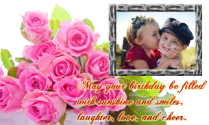 Birthday photo frame -birthday greeting cards screenshot 6