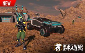 Real Robots War Gun Shoot: Fight Games 2019 screenshot 2