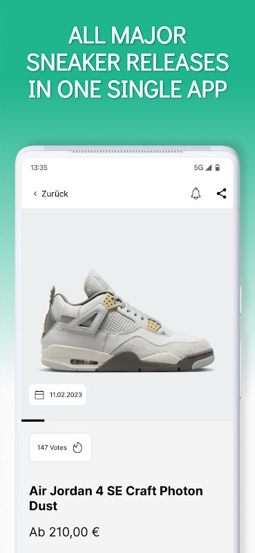 App for hot sale shoe releases