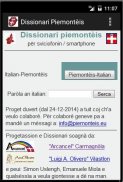 Piedmontese Dictionary screenshot 1