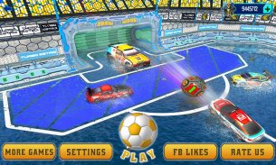 Football Car Game 2019: Soccer Cars Fight screenshot 0