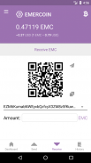 Emercoin Secure Wallet screenshot 1