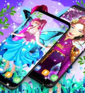 Forest fairy live wallpaper screenshot 4