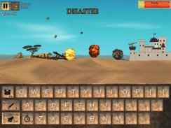 प्रकार रक्षा - टाइपिंग और लेखन खेल screenshot 3