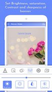 Banner Maker - Create Thumbnails, Posters, Covers screenshot 4