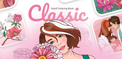 Classic Adult Coloring Book