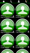 THEME SWIPE DIALER AERO GREEN screenshot 3