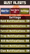 Rust Alerts screenshot 1