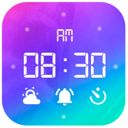 Jam Alarm - Pengatur Waktu dan Stopwatch screenshot 0