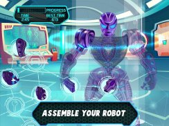 Robot War Running Robot Games screenshot 0