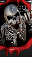 Skeleton Lock Screen screenshot 4