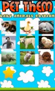 Pet Them: Baby Animals (NoAds) screenshot 1