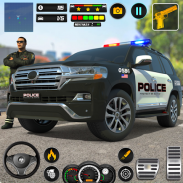 पुलिस पीछा ड्राइविंग सिम्युलेट screenshot 0