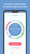 Period tracker  Cycle calendar screenshot 4